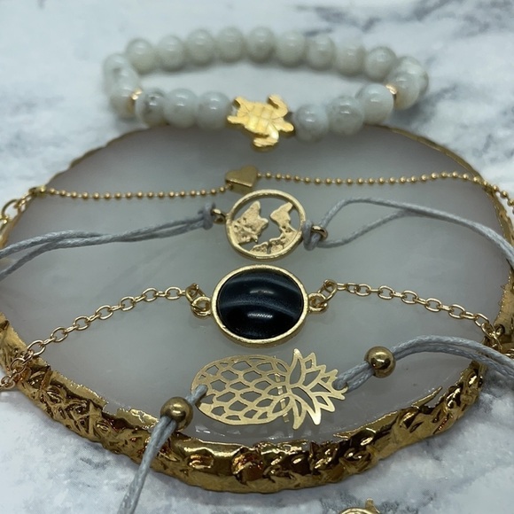 Beaded Charm Bracelet Set - Picture 10 of 13